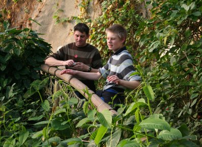 Mark (2) and Michael