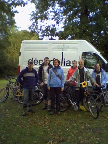 Decorfolia Bike & Hike team...